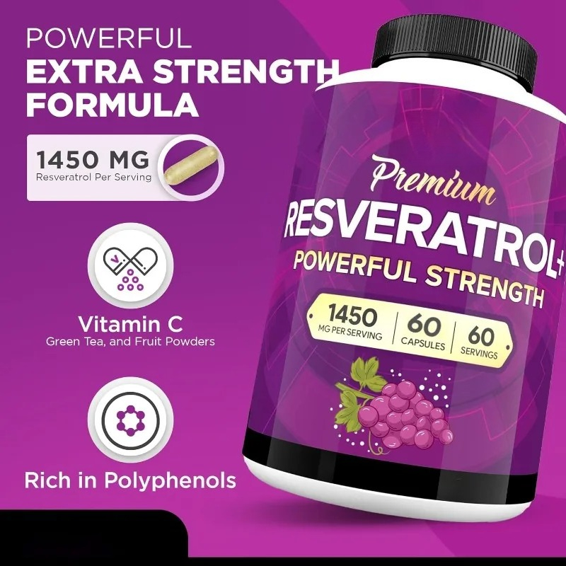 1450mg Resveratrol - Pure Whit - огляд і ціна Herbal Tea For Wellness