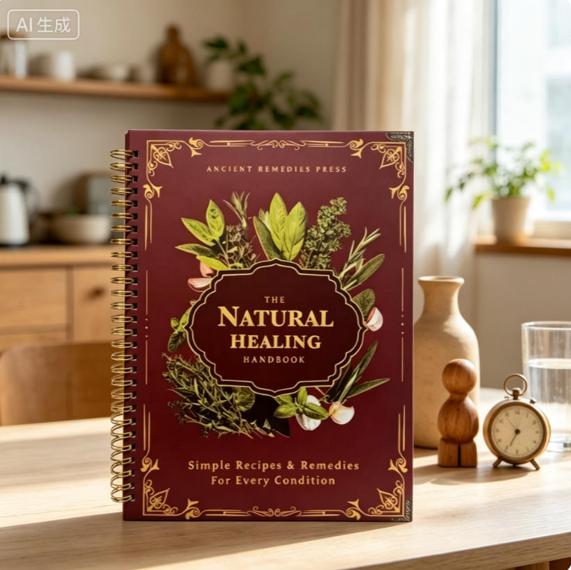 The Natural Healing Handbook E - огляд і ціна Healing Wellness