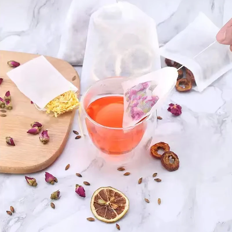 100pcs Disposable Teabags Non- - огляд і ціна Herbal Tea For Wellness