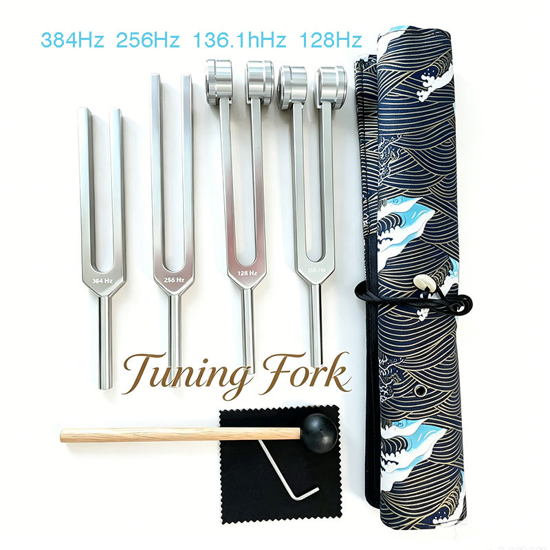 Tuning Fork Set 128 136.1 256  - огляд і ціна Healing Wellness