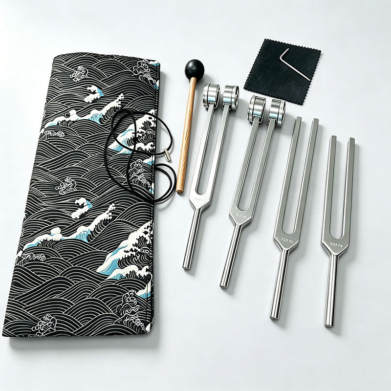 Tuning Fork Set 128 136.1 256  - огляд і ціна Healing Wellness