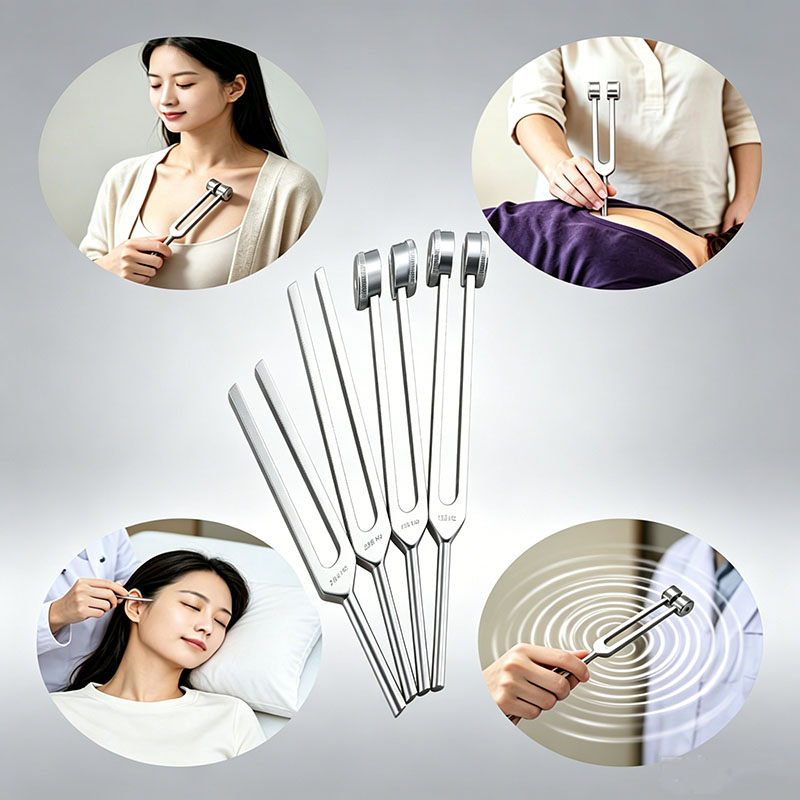Tuning Fork Set 128 136.1 256  - огляд і ціна Healing Wellness
