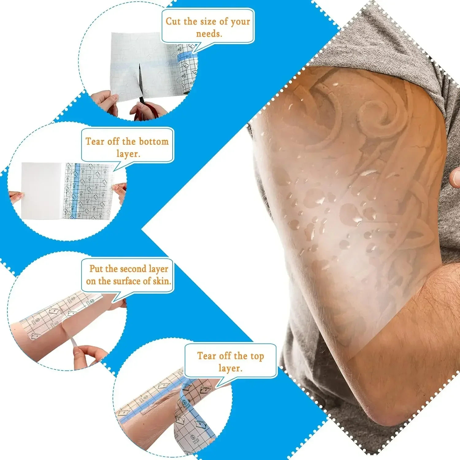 Narkasy 2/5/10m Waterproof Tat - огляд і ціна Healing Wellness