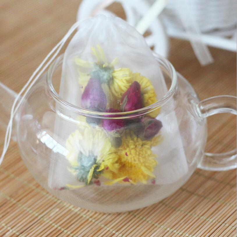 50pcs/lot Empty Tea Bag Nylon  - огляд і ціна Herbal Tea For Wellness